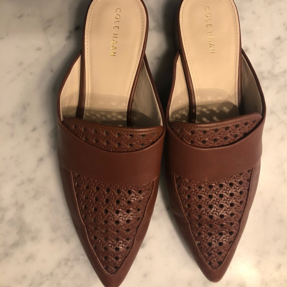 Cole Haan Mules size 8